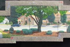34 Whitinsville Commons Suite Oil on Board 28x90