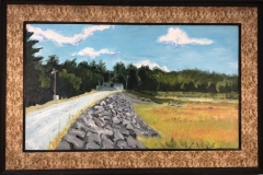 38-West-Hill-Damn-oil-on-board-9x29-2011