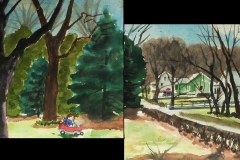 106.-Watercolor-Julian_s-Car-12x28-2013
